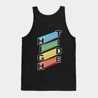 High Tide Colourful Typography Tank Top